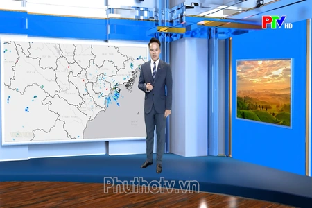 Dự báo thời tiết tỉnh Phú Thọ ngày 29/10/2026