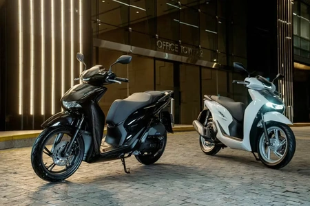 Xe tay ga Honda SH bán tại Việt Nam được nâng cấp