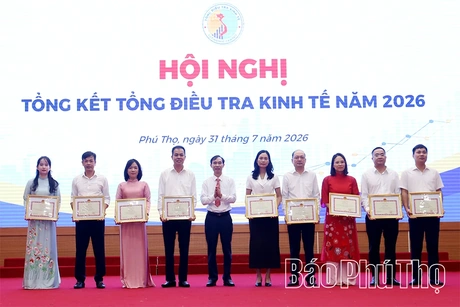 Phú Thọ công bố kết quả sơ bộ cuộc Tổng điều tra kinh tế năm 2026