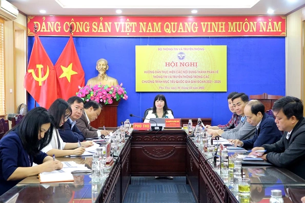 Hội nghị hướng dẫn thực hiện thông tin và truyền thông các chương trình mục tiêu quốc gia