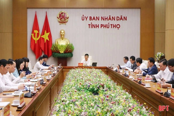 Họp Ban tổ chức Lễ Giỗ Tổ Hùng Vương và Tuần Văn hóa - Du lịch Đất Tổ năm 2023