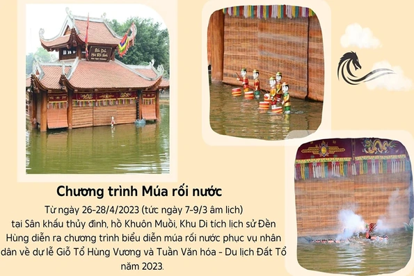 Độc đáo chương trình múa rối nước
