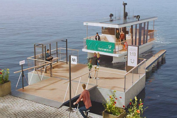 Phà đô thị tự lái đầu tiên trên thế giới hoạt động