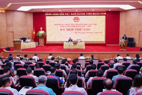 Kỳ họp thứ Sáu- HĐND thành phố Việt Trì khoá XXI