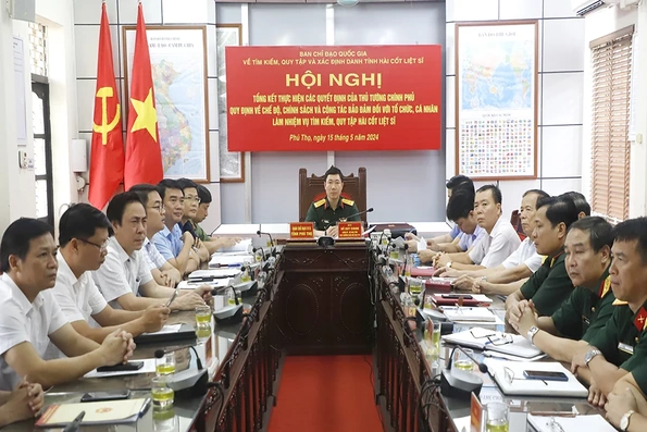 Huy động các nguồn lực hỗ trợ các hoạt động tìm kiếm, quy tập hài cốt liệt sỹ