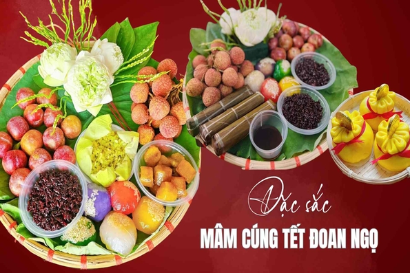 Đặc sắc mâm cúng Tết Đoan Ngọ