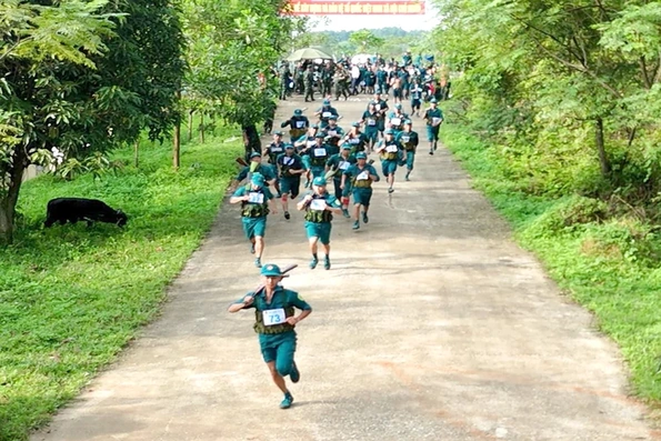 Ghi nhận từ Hội thao dân quân tự vệ