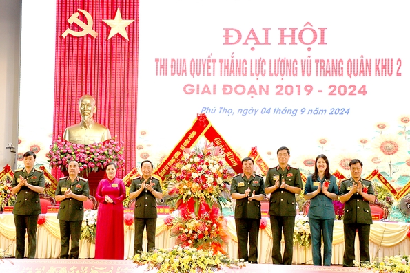 Đại hội Thi đua Quyết thắng LLVT Quân khu 2 giai đoạn 2019-2024