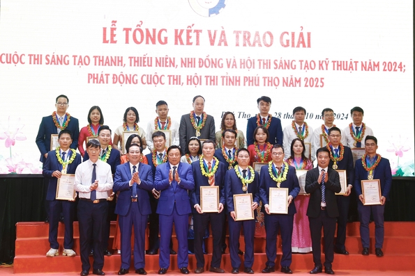 Trao giải Cuộc thi sáng tạo thanh, thiếu niên, nhi đồng và Hội thi sáng tạo kỹ thuật