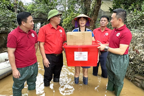 Phú Thọ dừng tiếp nhận hỗ trợ Nhân dân khắc phục hậu quả do cơn bão số 3