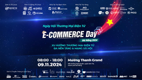 Sự kiện Ecommerce Day Đà Nẵng 2024 quy tụ hơn 200 người tham dự thành công tốt đẹp