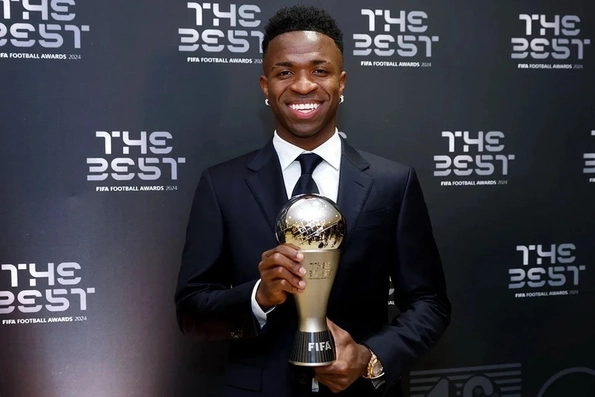 Vinicius Junior giành giải thưởng FIFA The Best 2024