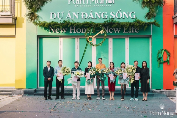 Khu đô thị Palm Manor - Bàn giao nhà và sổ đỏ cho cư dân trước thời hạn cam kết