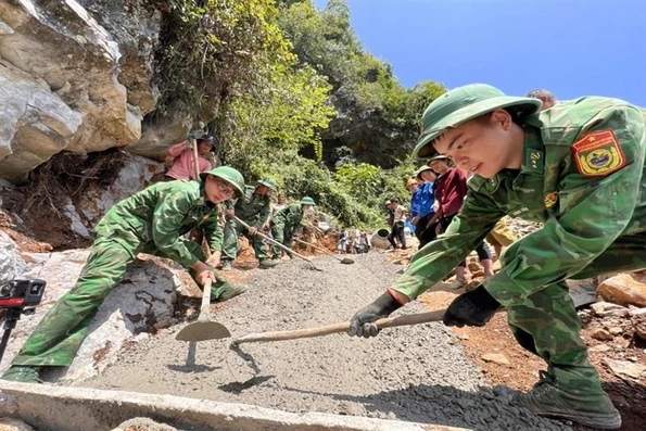 Thanh niên BĐBP xứng danh “Bộ đội Cụ Hồ”