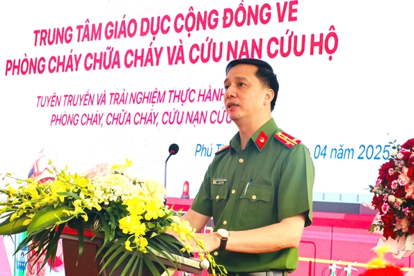 Ra mắt Trung tâm giáo dục cộng đồng về phòng cháy, chữa cháy và cứu nạn, cứu hộ