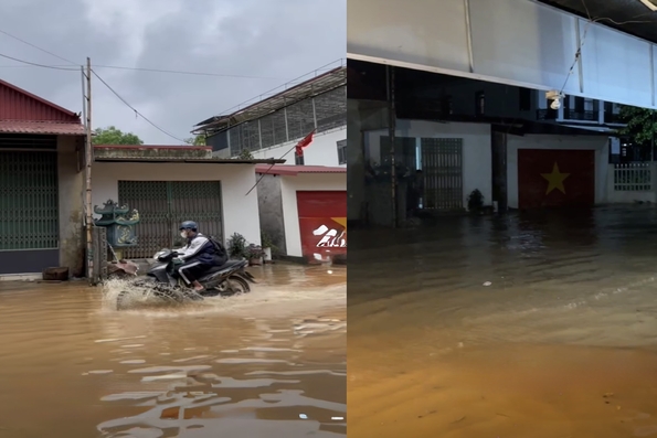 Giải quyết dứt điểm tình trạng ngập úng tại xóm Dẹ