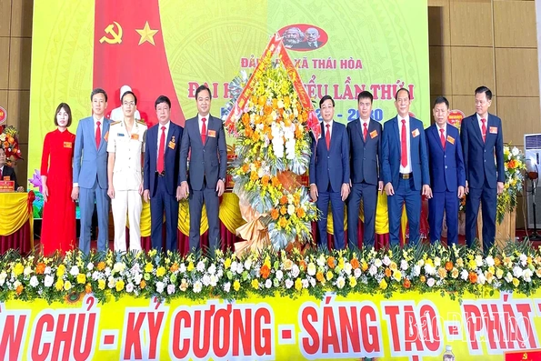 Đại hội đại biểu Đảng bộ xã Thái Hòa lần thứ I, nhiệm kỳ 2025-2030
