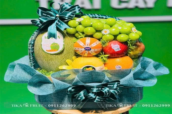 Giỏ hoa quả cao cấp Tika Fruit – Sự lựa chọn hoàn hảo cho dịp lễ & sự kiện