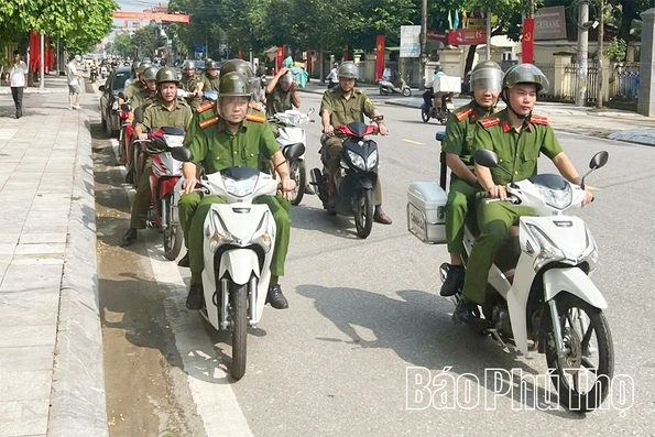 Công an xã Kim Bôi ra quân thực hiện đợt cao điểm xây dựng “xã phường không ma túy” năm 2025