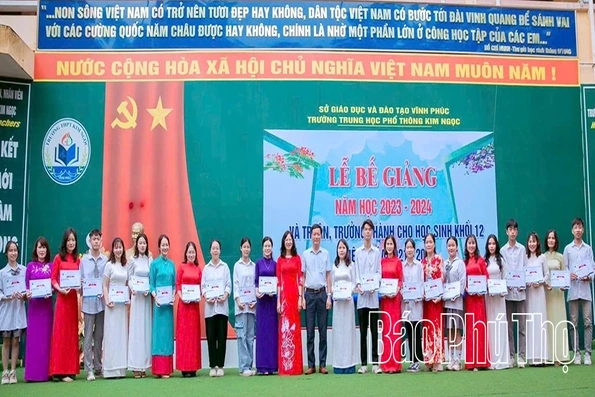 Bước tiến vững chắc của Trường THPT Kim Ngọc