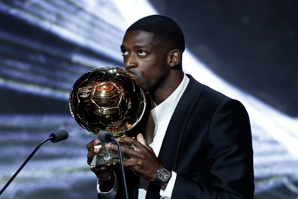 Dembele: “Quả Bóng Vàng là điều phi thường sau những gì tôi trải qua”
