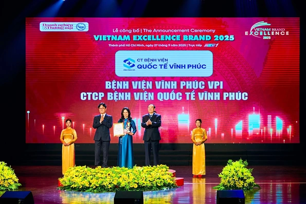 Bệnh viện Quốc tế Vĩnh Phúc, tỉnh Phú Thọ lọt vào danh sách 10 bệnh viện tốt nhất Việt Nam