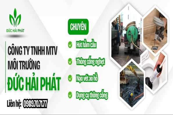 Dịch Vụ Hút Hầm Cầu, Thông Cống Nghẹt Pleiku Nhanh, Sạch, Không Mùi