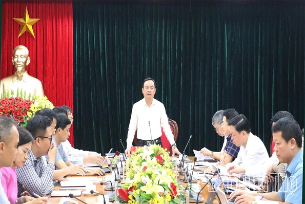 Quyết liệt triển khai các tổ hợp dự án công nghiệp Bờ trái Sông Đà, Thịnh Minh