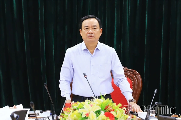 Phó Chủ tịch UBND tỉnh Quách Tất Liêm họp bàn đẩy nhanh tiến độ dự án Cao tốc Hoà Bình - Mộc Châu