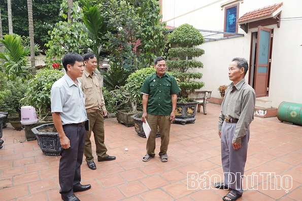 Cựu chiến binh xã Yên Lạc - Nòng cốt trong phong trào “Dân vận khéo”