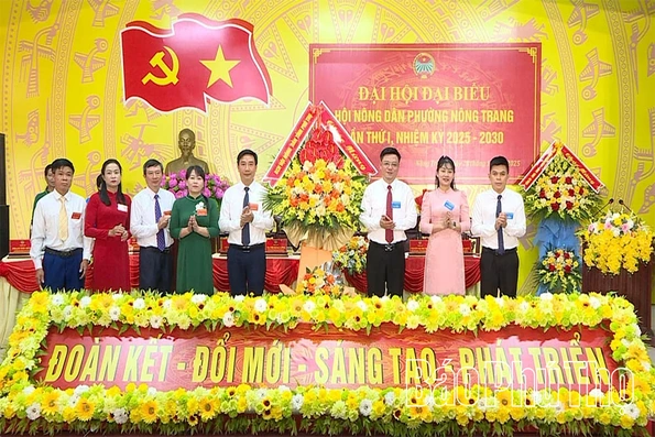 Đại hội đại biểu Hội Nông dân phường Nông Trang lần thứ I, nhiệm kỳ 2025-2030