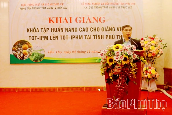 30 học viên tập huấn nâng cao cho giảng viên TOT – IPM lên TOT - IPHM