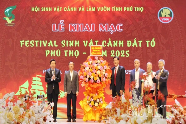 Khai mạc Festival sinh vật cảnh Đất Tổ Phú Thọ - năm 2025