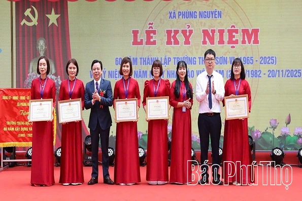 Trường THCS Sơn Vi: Kỷ niệm 60 năm ngày thành lập