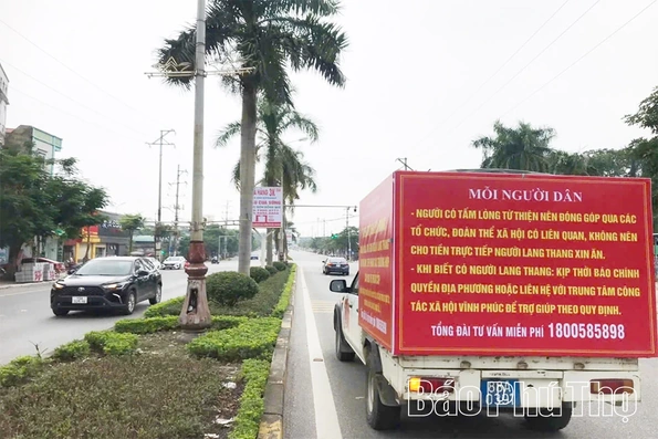 Trung tâm Công tác xã hội Vĩnh Phúc tăng cường công tác tuyên truyền lưu động