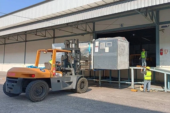 Nhu cầu thuê xe nâng tăng mạnh tại các khu công nghiệp TPHCM