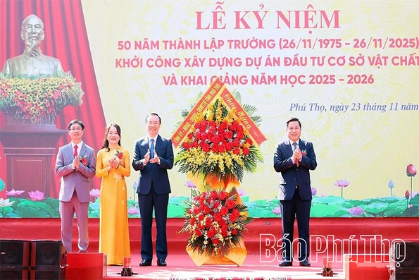 Trường Dự bị Đại học dân tộc Trung ương kỷ niệm 50 năm thành lập