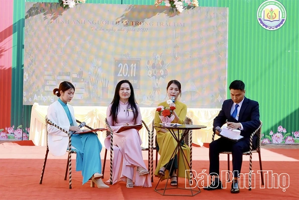 Trung tâm GDNN-GDTX Lâm Thao kỷ niệm 43 năm Ngày Nhà giáo Việt Nam 20/11