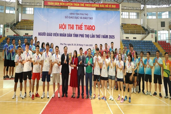 Bế mạc hội thi  thể thao  người giáo viên Nhân dân lần thứ I năm 2025
