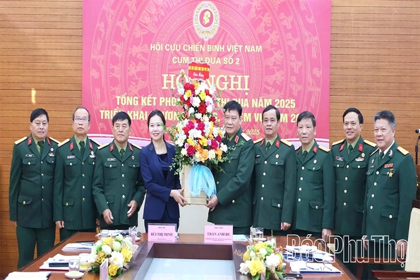 Cụm thi đua số 2 Hội Cựu chiến binh Việt Nam tổng kết phong trào thi đua