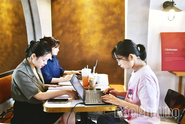 “Văn phòng di động” của giới trẻ