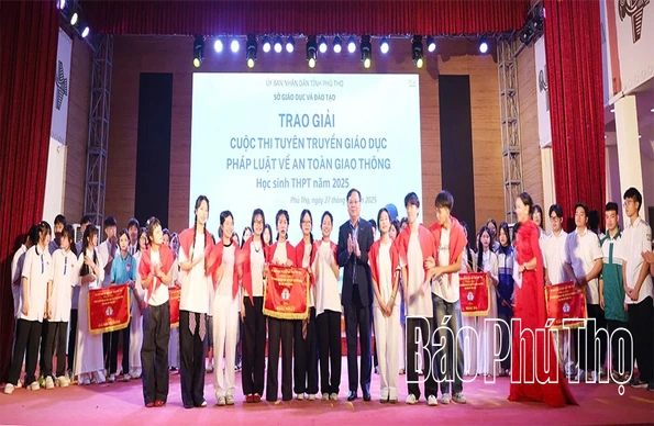 Cuộc thi tuyên truyền giáo dục pháp luật về an toàn giao thông cho học sinh THPT năm 2025