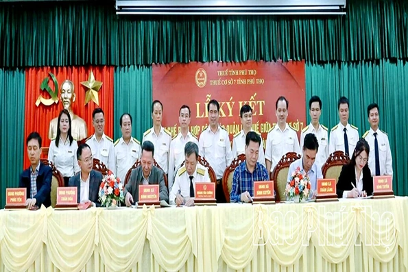 Lễ ký kết Quy chế phối hợp công tác quản lý thuế