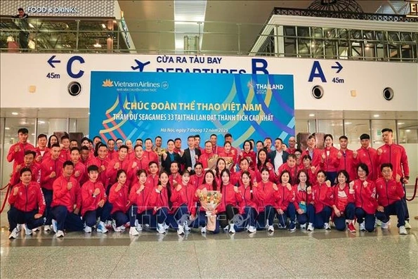 Đoàn Thể thao Việt Nam lên đường tham dự SEA Games 33