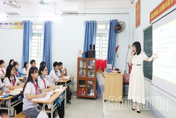 Trường THCS Gia Cẩm nâng cao chất lượng giáo dục