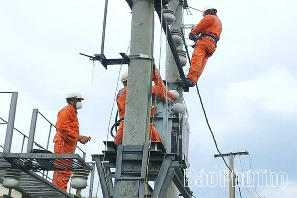 Đội QLĐLKV Thanh Thủy: Chủ động bảo đảm điện an toàn, ổn định cho dịp cuối năm