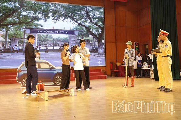 Cuộc thi tuyên truyền giáo dục pháp luật về an toàn giao thông