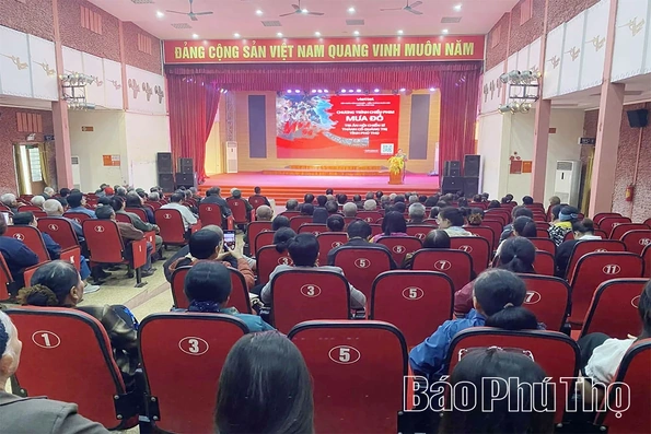 Chương trình chiếu phim “Mưa Đỏ” tri ân hội chiến sĩ Thành cổ Quảng Trị tỉnh Phú Thọ