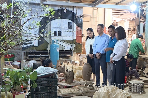 Ngân hàng nhà nước khu vực 4 làm việc với xã Bình Nguyên về hoạt động hệ thống Quỹ tín dụng nhân dân