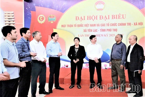 Đại biểu HĐND xã Yên Lạc tiếp xúc cử tri trước Kỳ họp thường lệ cuối năm 2025